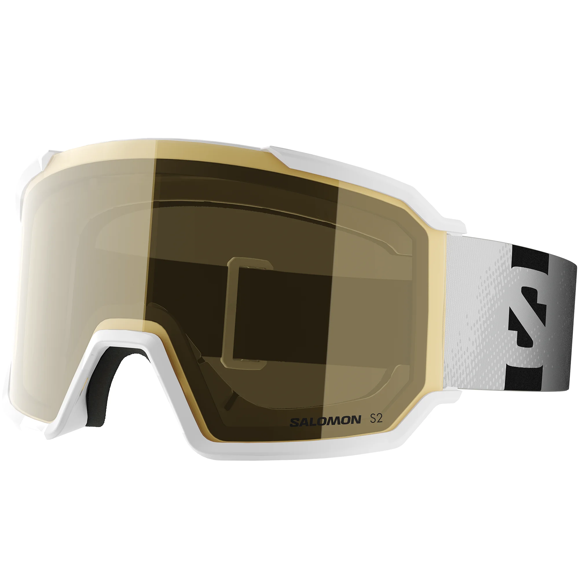Salomon S/VIEW 3 ACCESS, white - Skibrille / Snowboardbrille