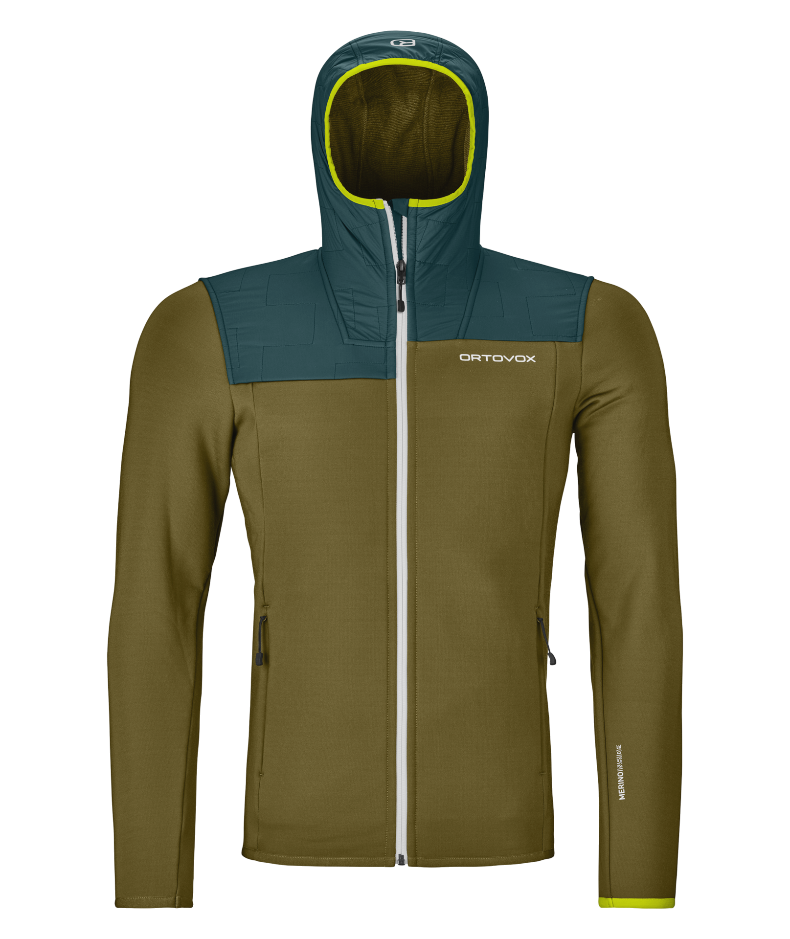 ORTOVOX Fleece Plus Hoody - (Merino) KapuzenFleece-Jacke Herren ORTOVOX Fleece Plus Hoody - (Merino) KapuzenFleece-Jacke Herren