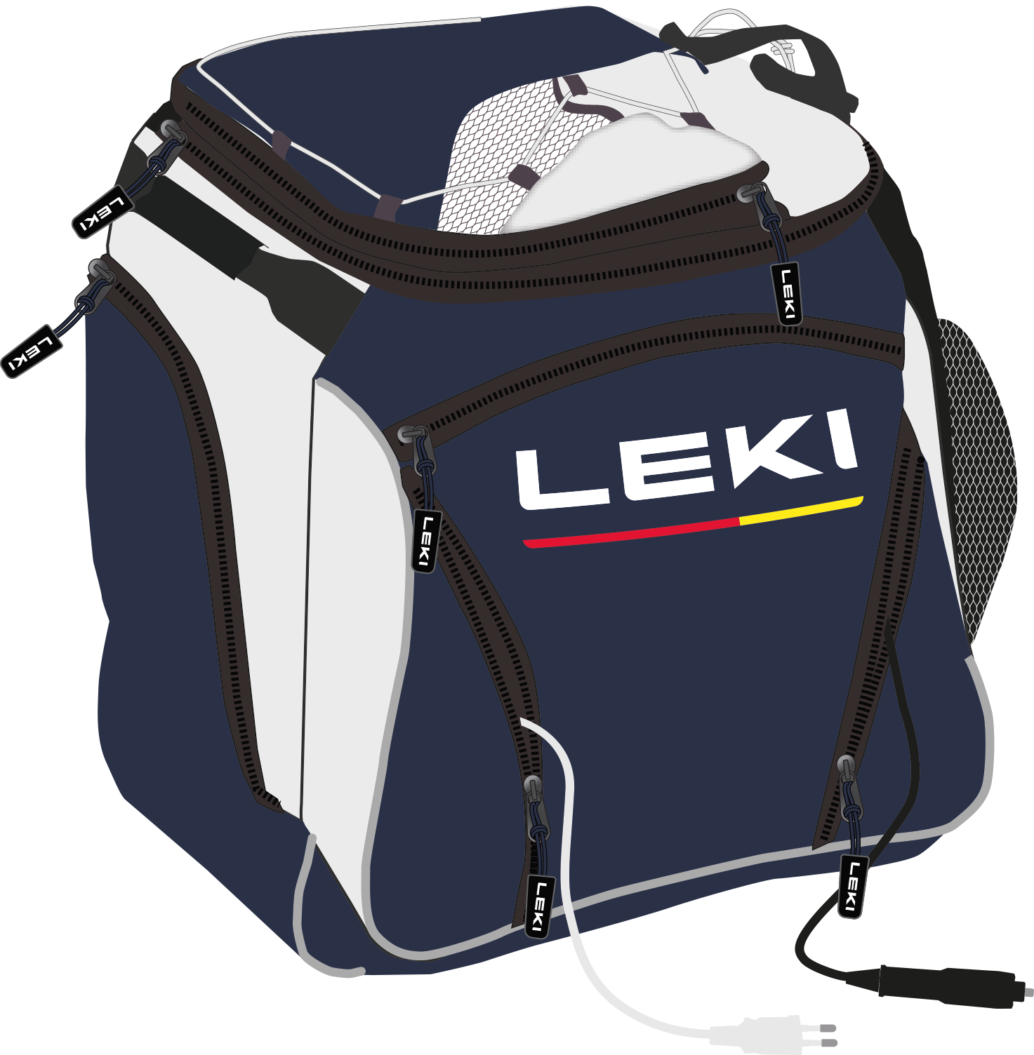 Leki BOOTBAG HOT (heatable) - beheizbare Skischuhtasche