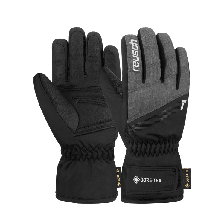 Reusch Tommy GORE-TEX Junior - Skihandschuh | (7721) black/black melange |  6.0 | Handschuhe