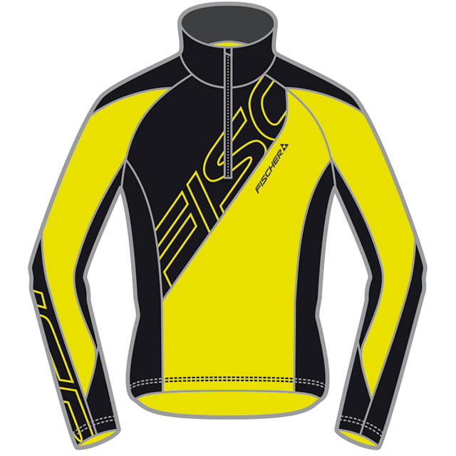 Löffler / Fischer SKISHIRT Turtleneck Inari Yellow