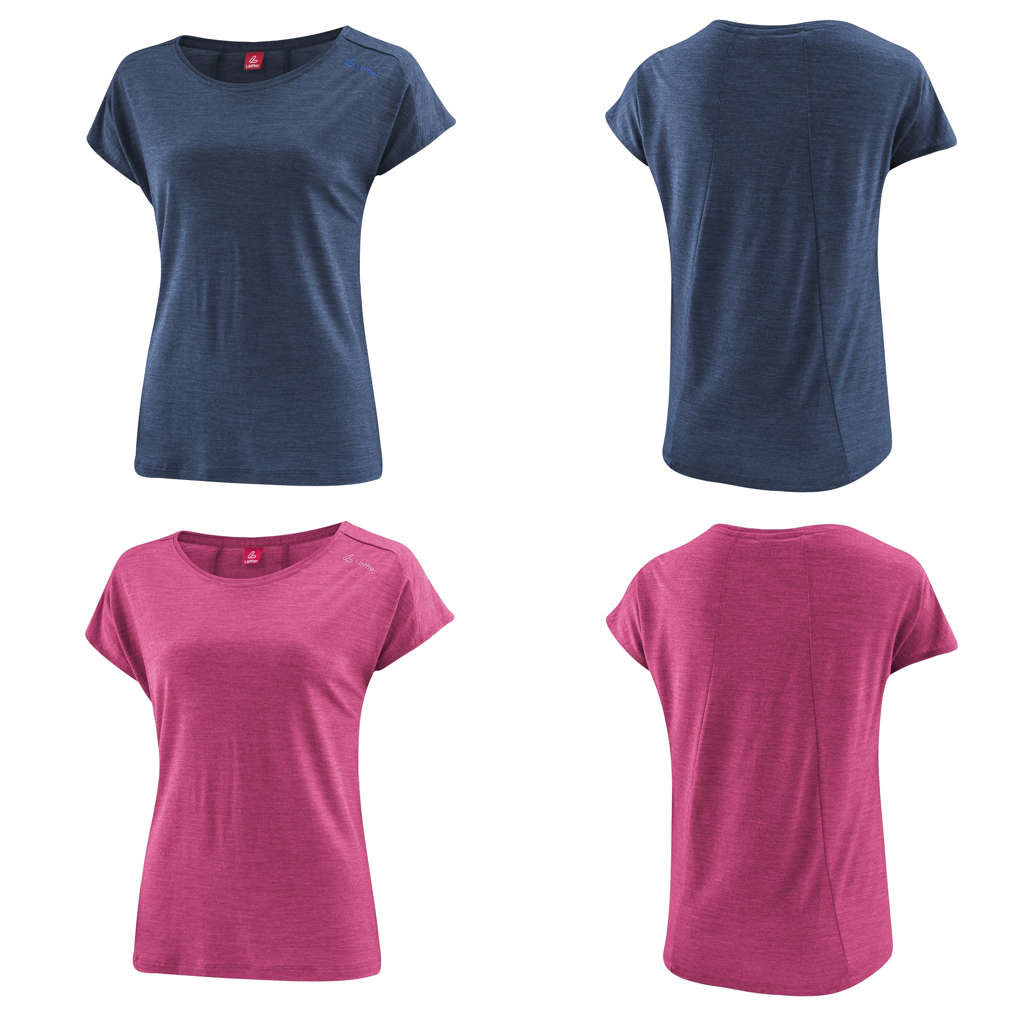 Löffler W LOOSE SHIRT MERINO - TENCEL™ - Funktionsshirt für Damen