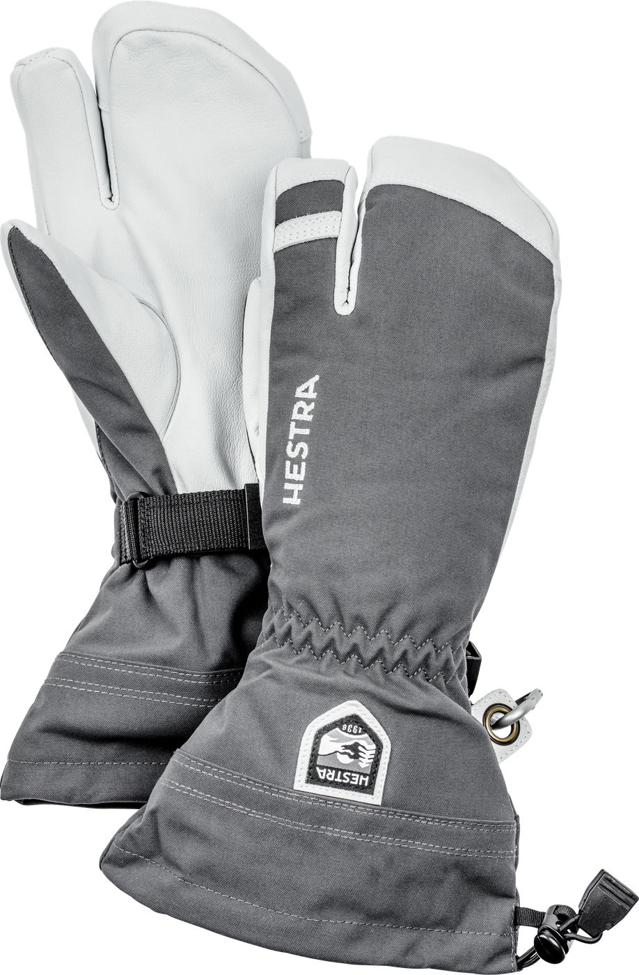 HESTRA Army Leather Heli Ski Handschuhe 3-Finger Unisex