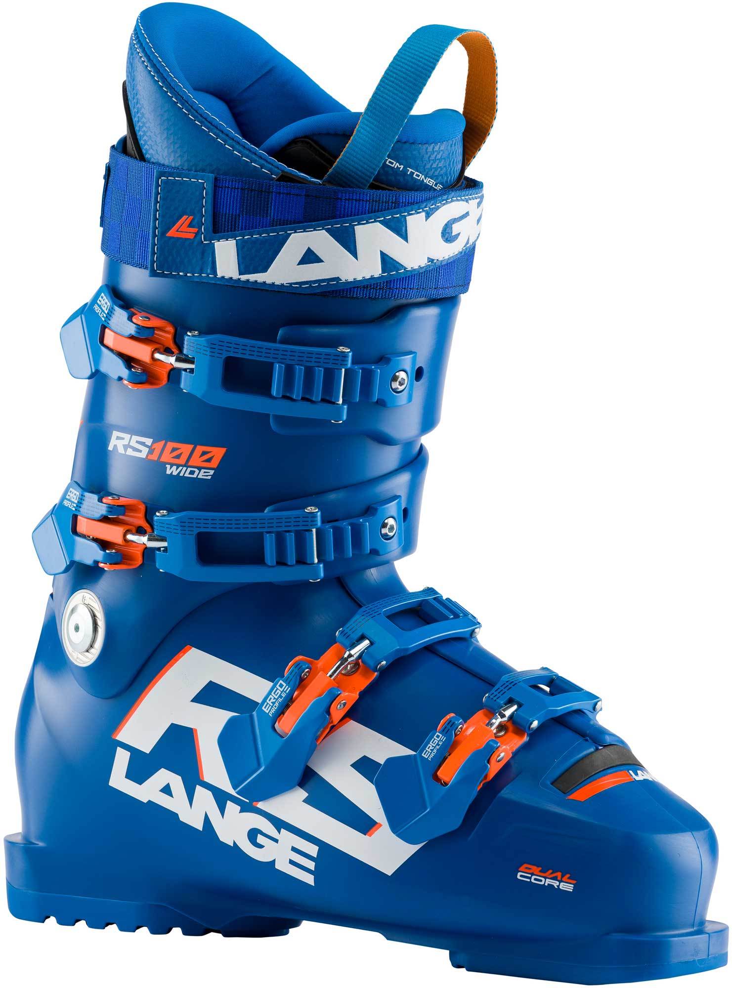 Lange RS 100 Wide power blue (2019/20) - Skischuhe