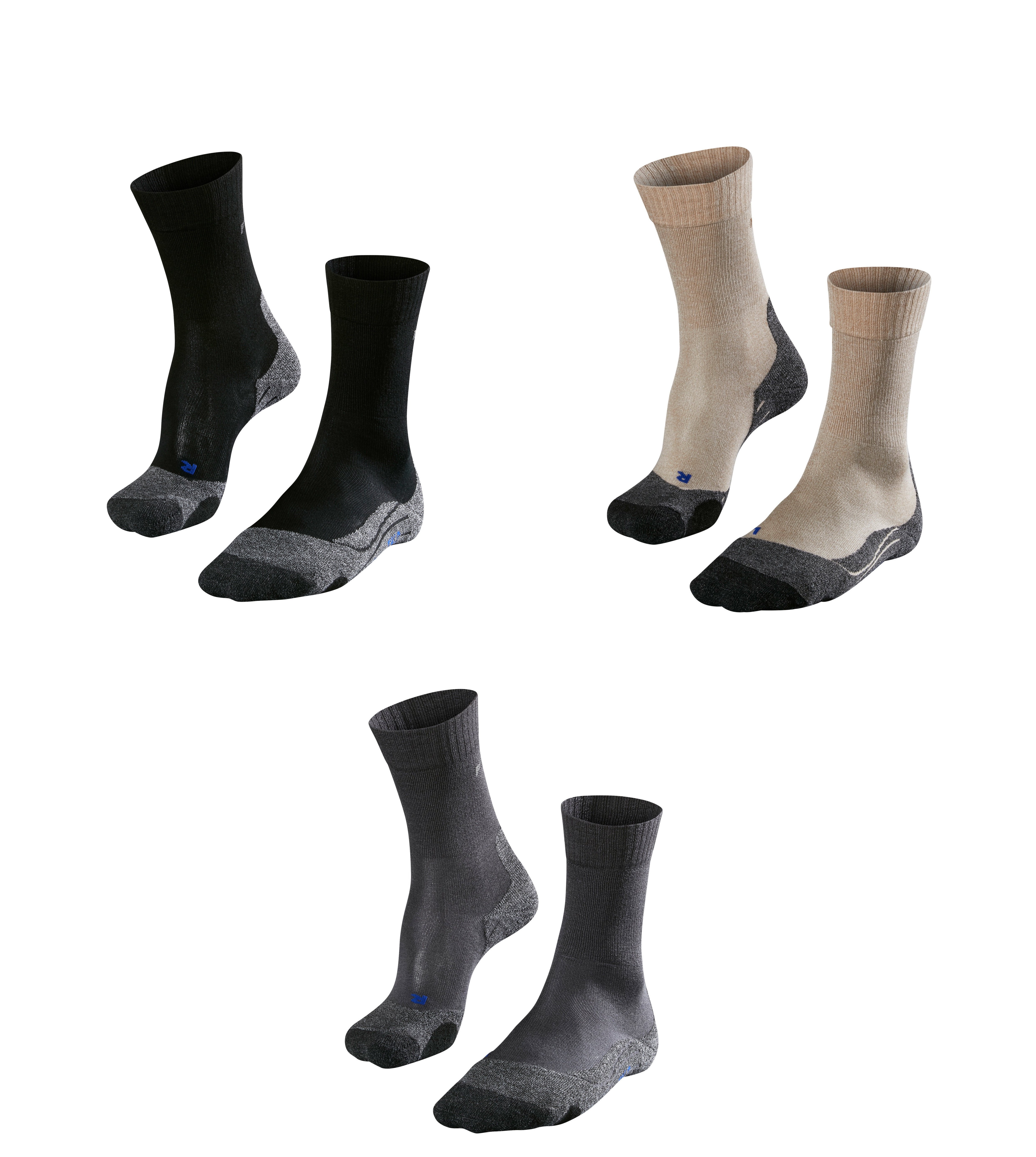 FALKE TK 2 COOL WOMEN - 2 Paar Wandersocken Trekkingsocken für Damen