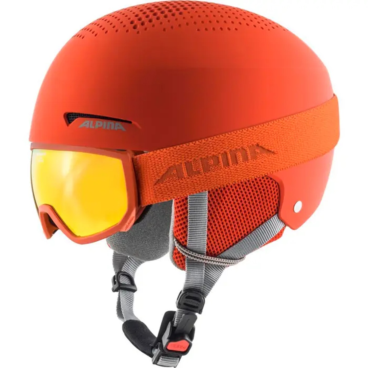 Alpina ZUPO SET & SCARABEO JR - Skihelm mit Brille für Kinder