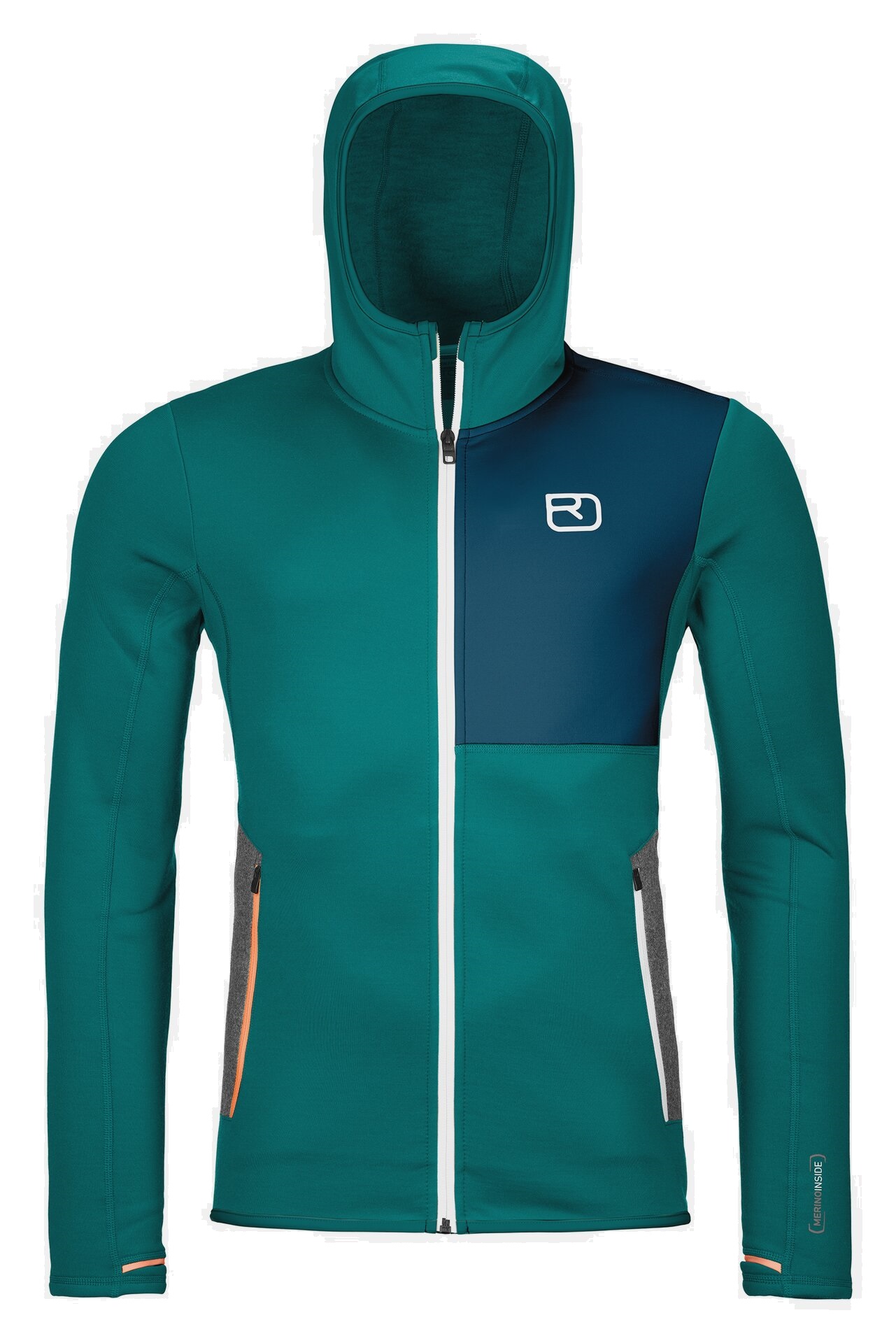 ORTOVOX Fleece Hoody M - (Merino) KapuzenFleece-Jacke Herren