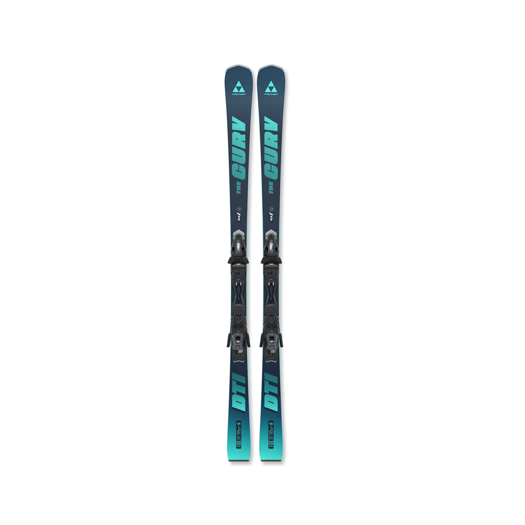Fischer RC4 THE CURV DTI AR (2025/26), inkl. Bindung RS 11 PR GW