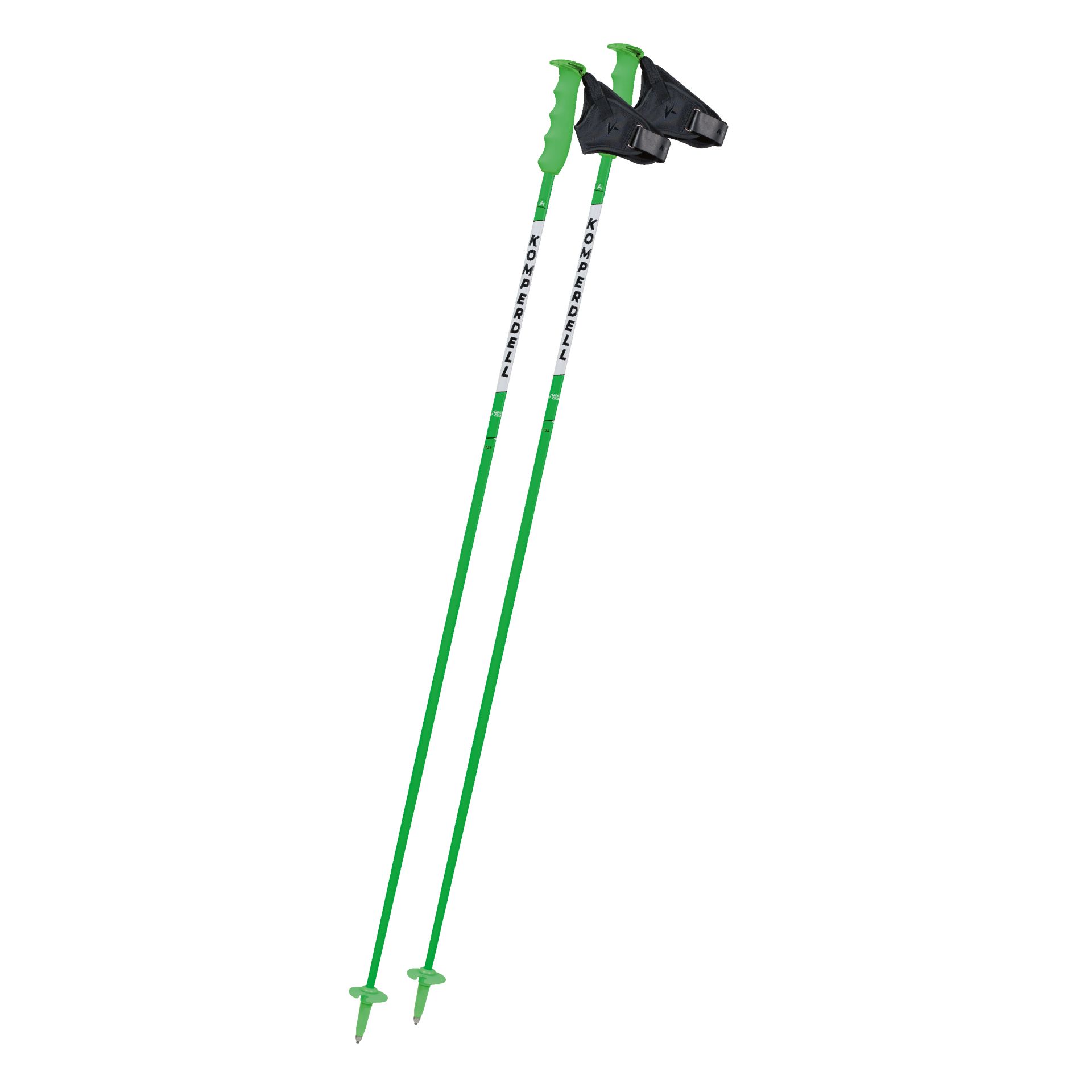 Komperdell TEAM CARBON GREEN - Skistöcke