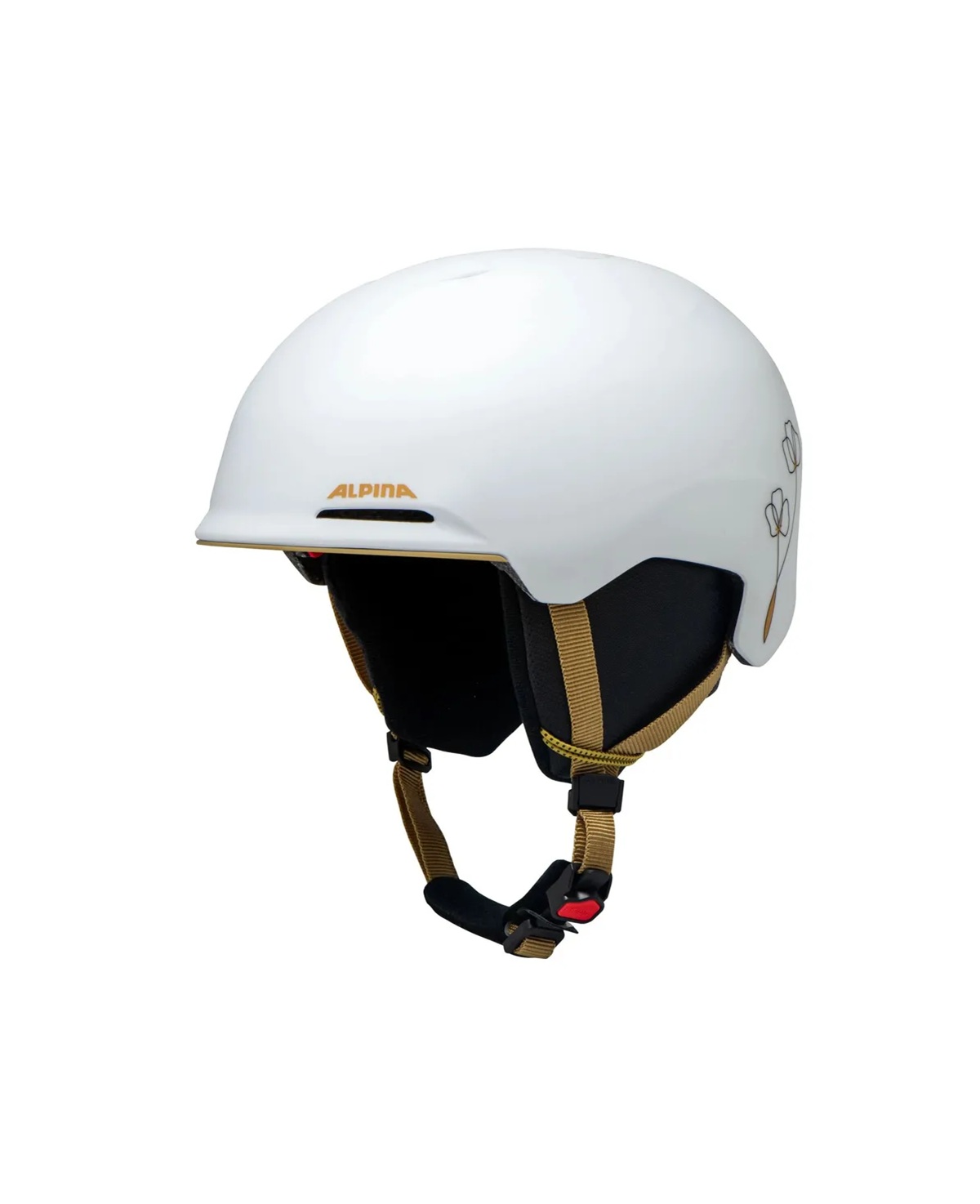 Alpina CARNIA, white-prosecco - Skihelm / Snowboardhelm