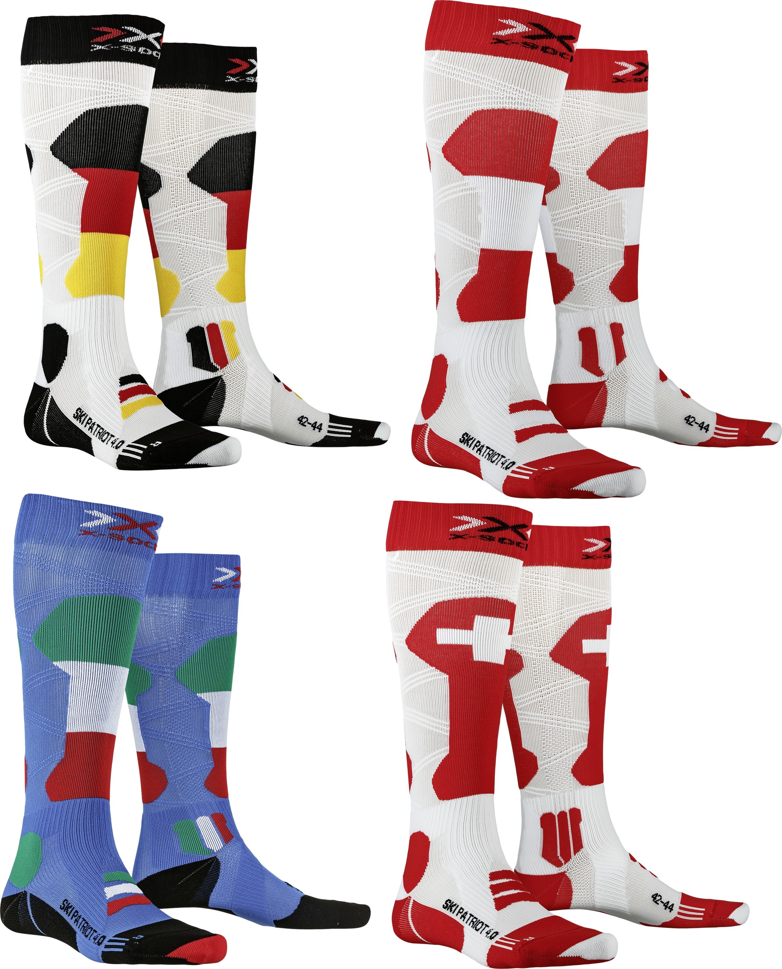 pariot_socks_alle X-SOCKS® SKI PATRIOT 4.0 - Skisocken
