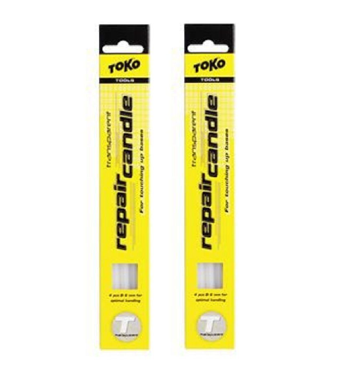 2er-Pack-Toko-Repair-Candle-Transparent Toko REPAIR CANDLE GRAPHITE oder TRANSPARENT Reparaturstick 2er Pack