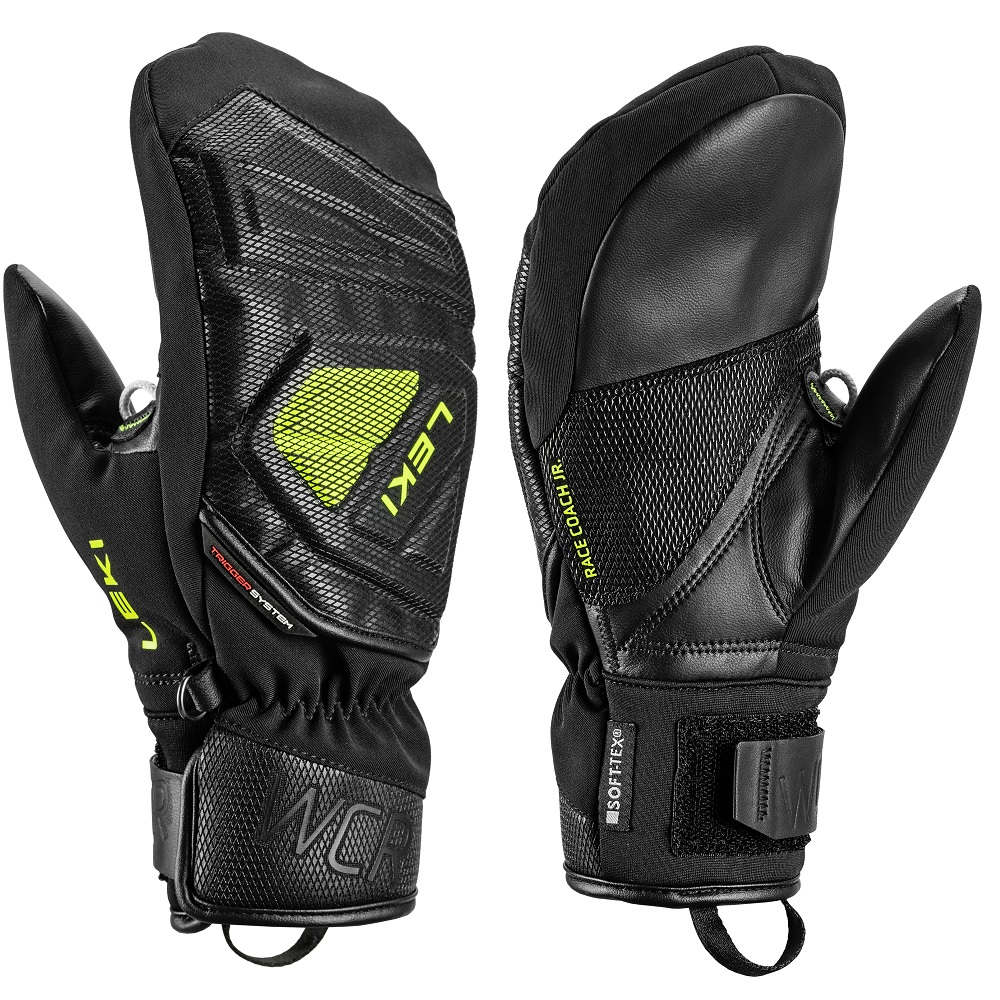 Leki WCR C-TECH 3D JUNIOR MITT - Skihandschuhe Fäustlinge