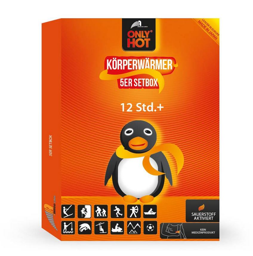 ONLY HOT - Körperwärmer/Handwärmer/Zehenwärmer (5 St. p.P.) - gegen ...